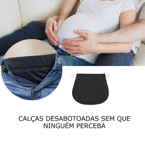 Cinta Extensora de Calça Jeans E Faixa Gestante