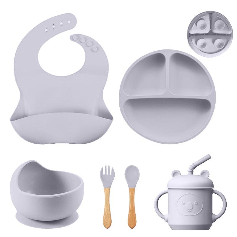 Kit Introdução Alimentar Silicone - 6 Peças