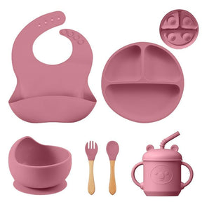 Kit Introdução Alimentar Silicone - 6 Peças