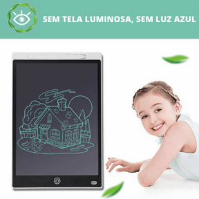 Tablet Mágico Montessori para Desenho - Infantil - Interativo e Educativo - Maternil