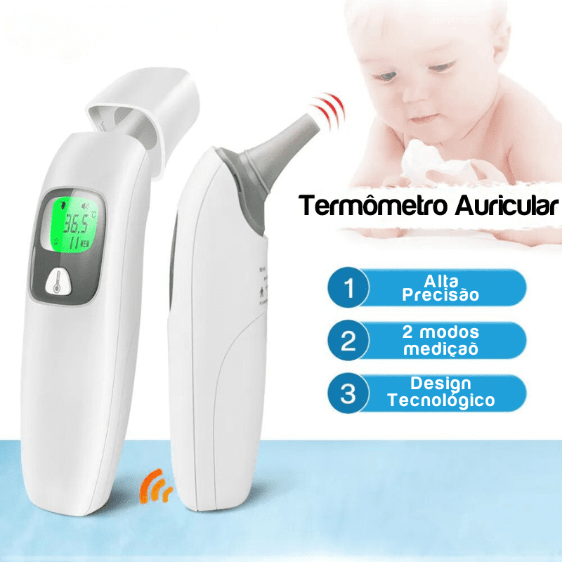 Termômetro Digital Auricular Baby