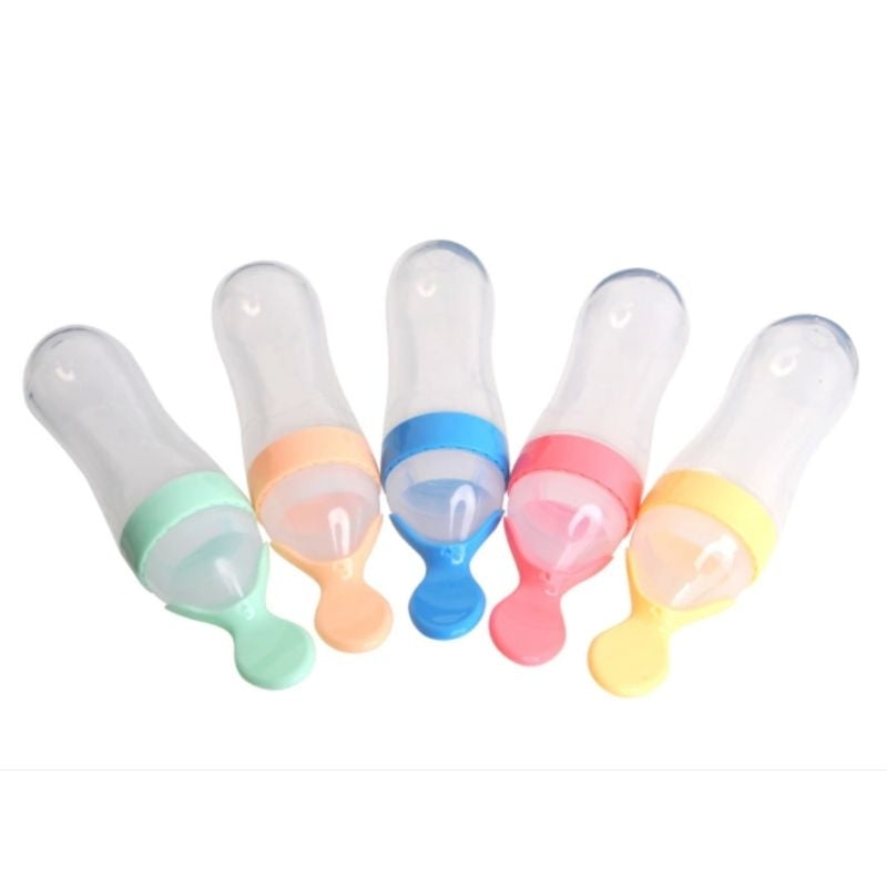 Colher dosadora silicone para bebê