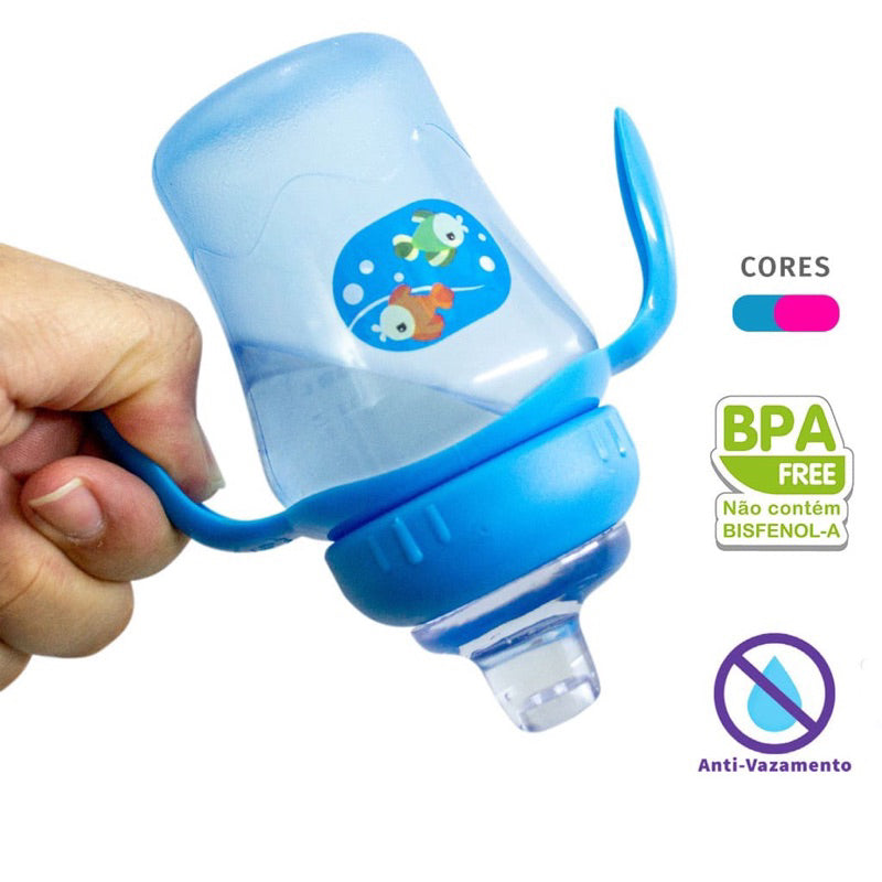 Copo Para Bebê Bico Silicone Anti-Vazamento