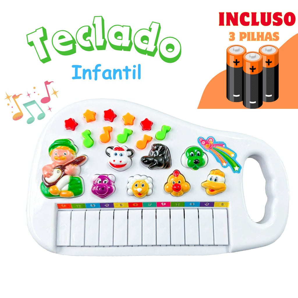 Tecladinho Animal Infantil